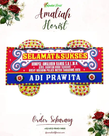 Papan Bunga Ucapan Selamat Daha Utara