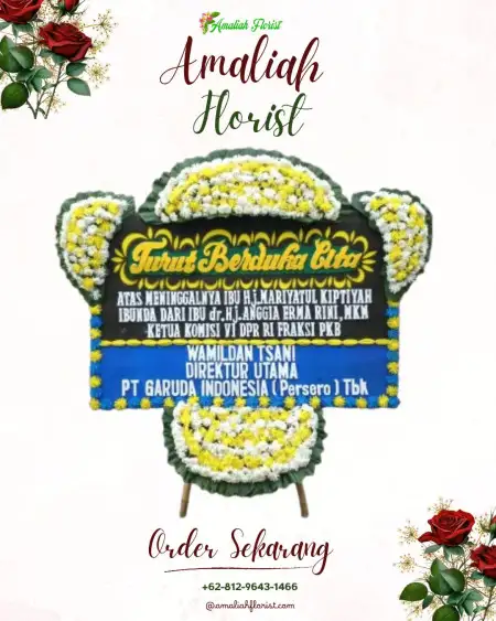 Papan Bunga Duka Daha Utara